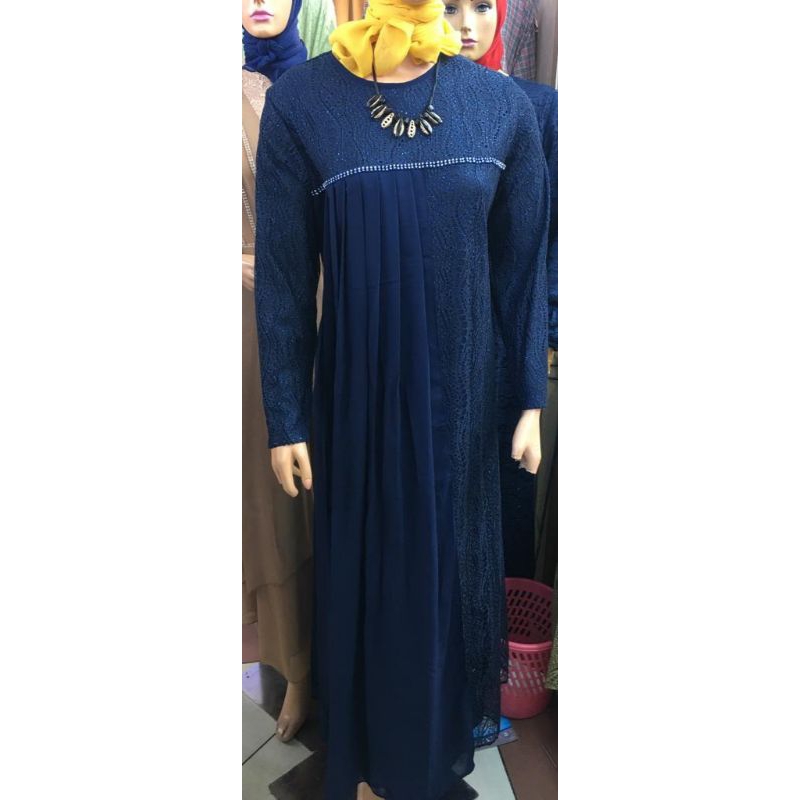gamis brokat modern