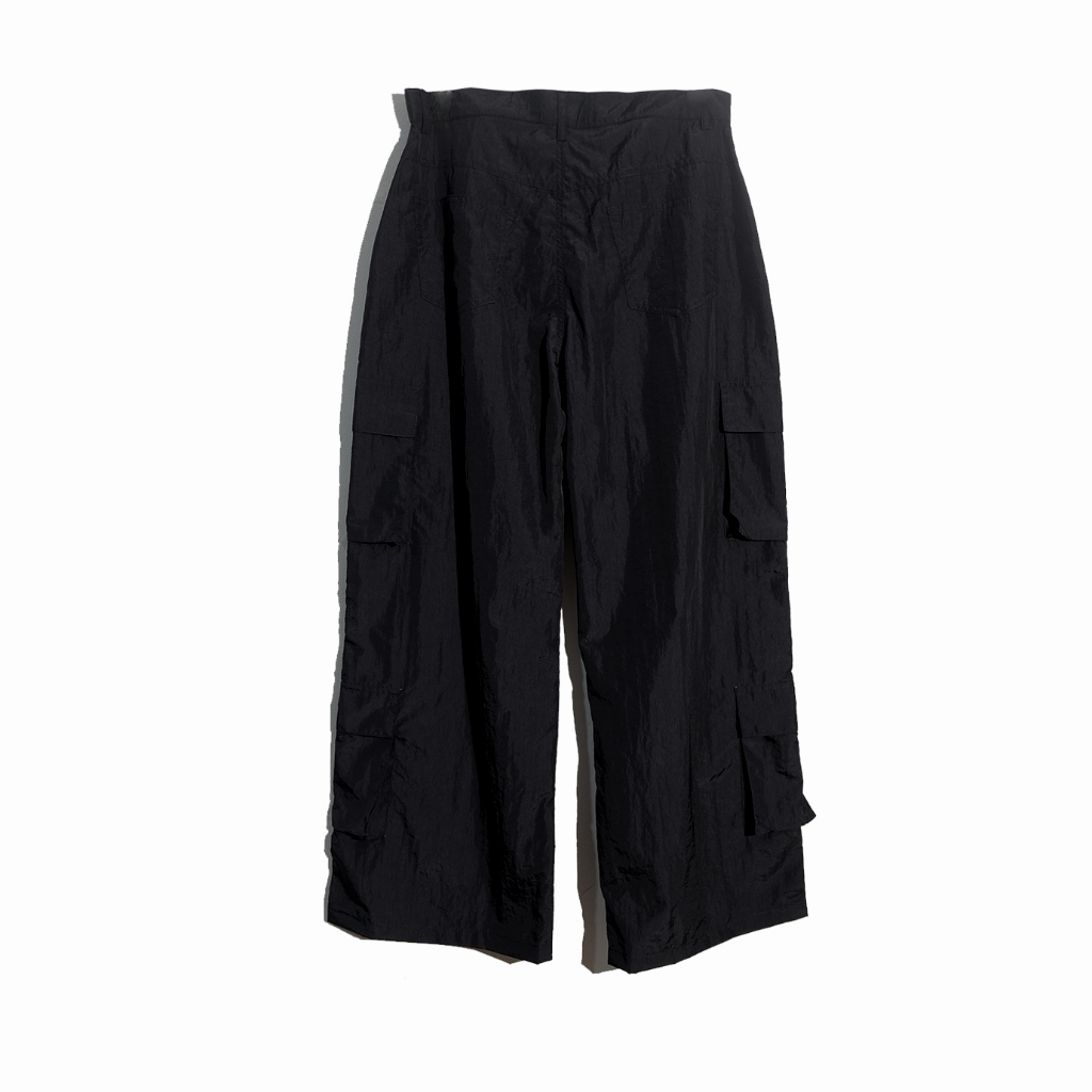 Rashawl Olten Nylon Cargo Pants Black