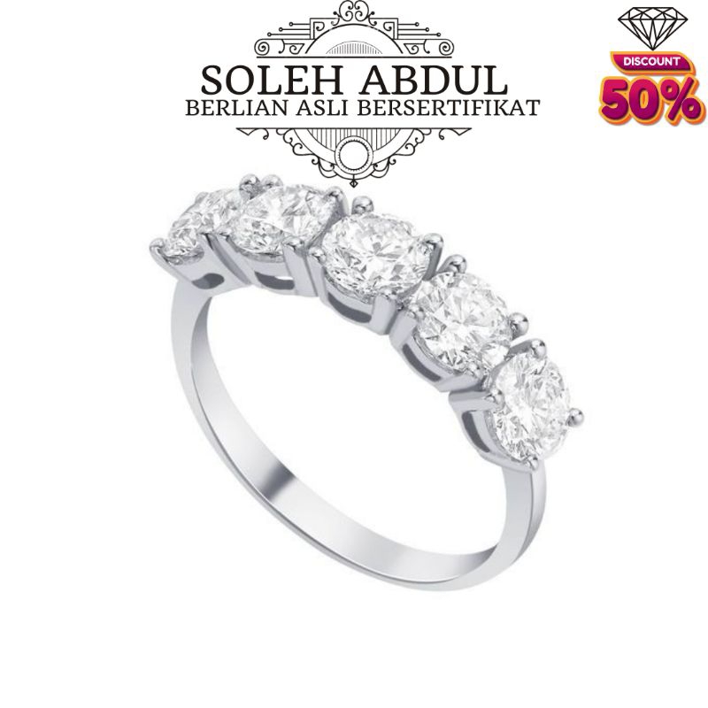 Cincin listring emas 400% | BERLIAN EROPA ASLI