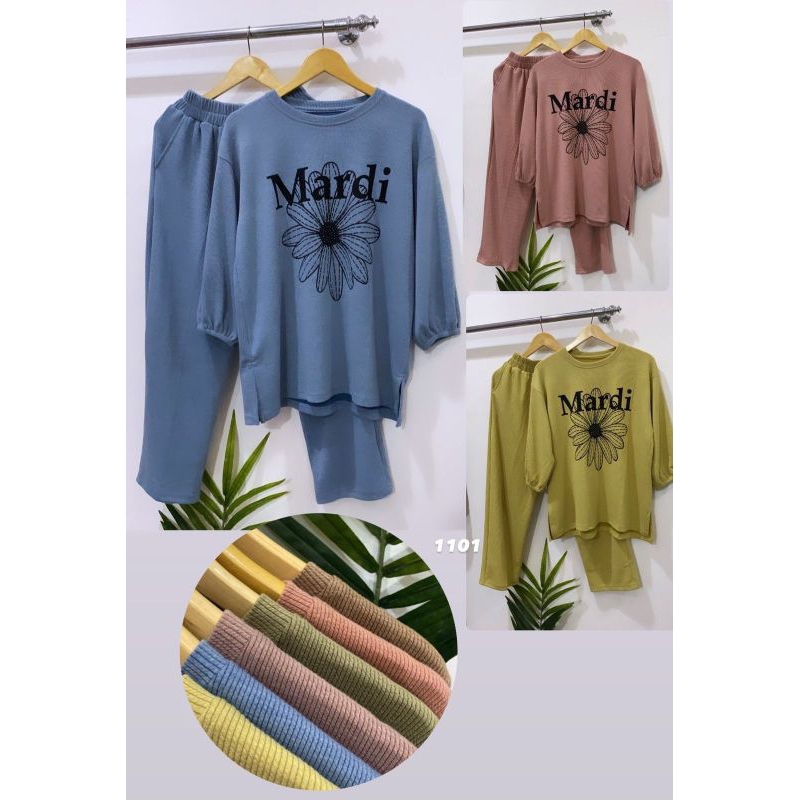 One set MARDI 1101//one set rajut premium//One set rajut//Setelan rajut//Setelan rajut jumbo