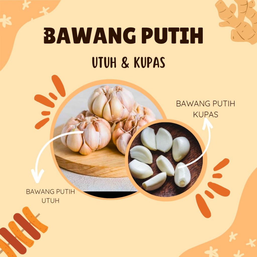 

BAWANG PUTIH KATING SURABAYA 1KG BAWANG PUTIH KUPAS