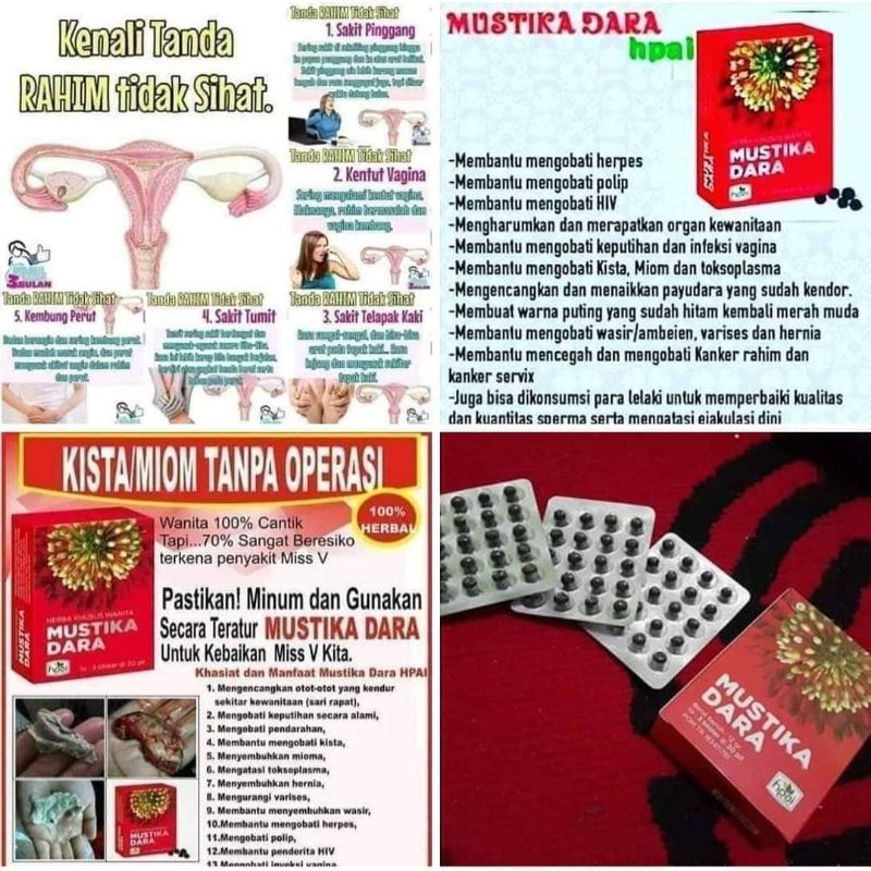 MAHKOTA DARA MUSTIKA DARA HNI ORI BPOM