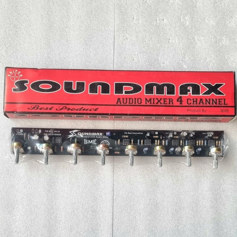 Audio Mixer 4 Channel Soundmax By BME