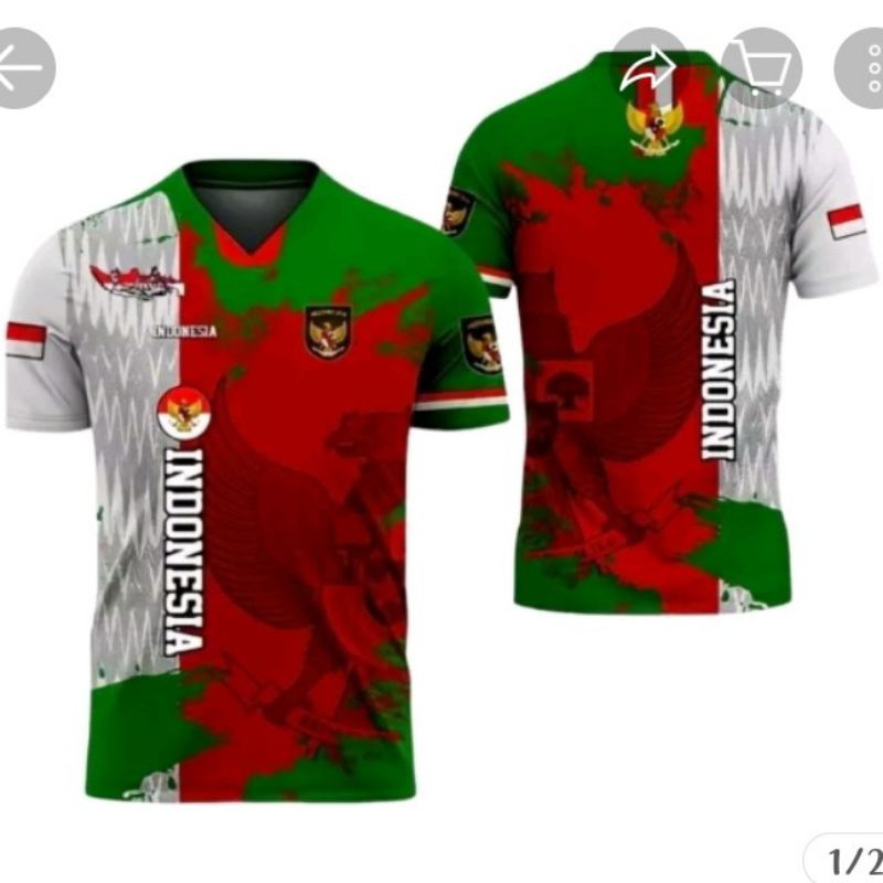JERSEY TIMNAS GARUDA INDONESIA FANTASY FULL PRINTING