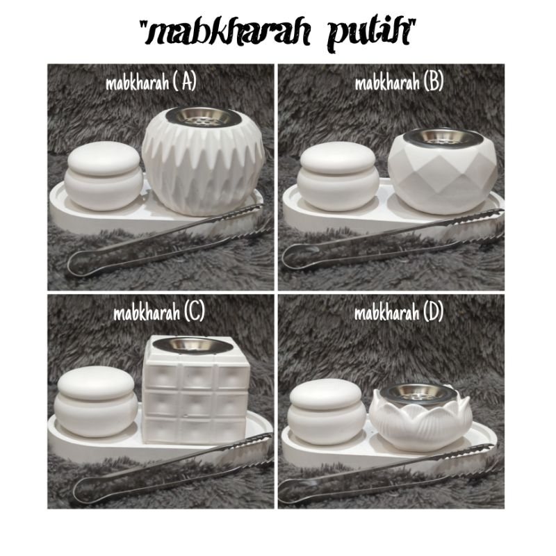 1set mabkhara putih