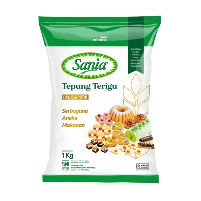 

Sania Tepung Terigu Serbaguna 1 Kg