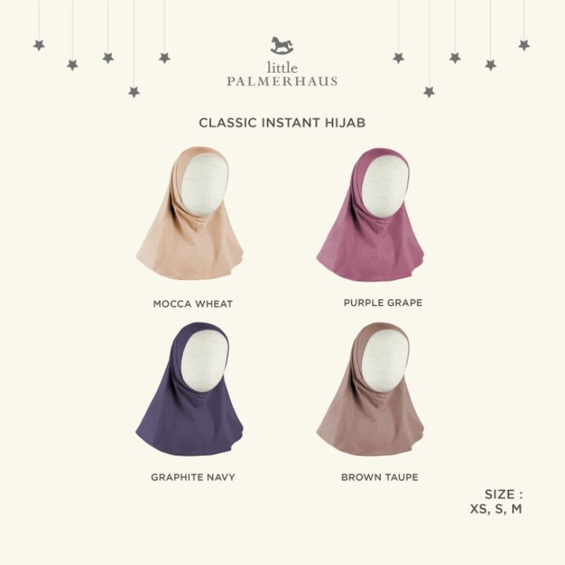 LITTLE PALMERHAUS HIJAB INSTANT (NO KARET DAGU)