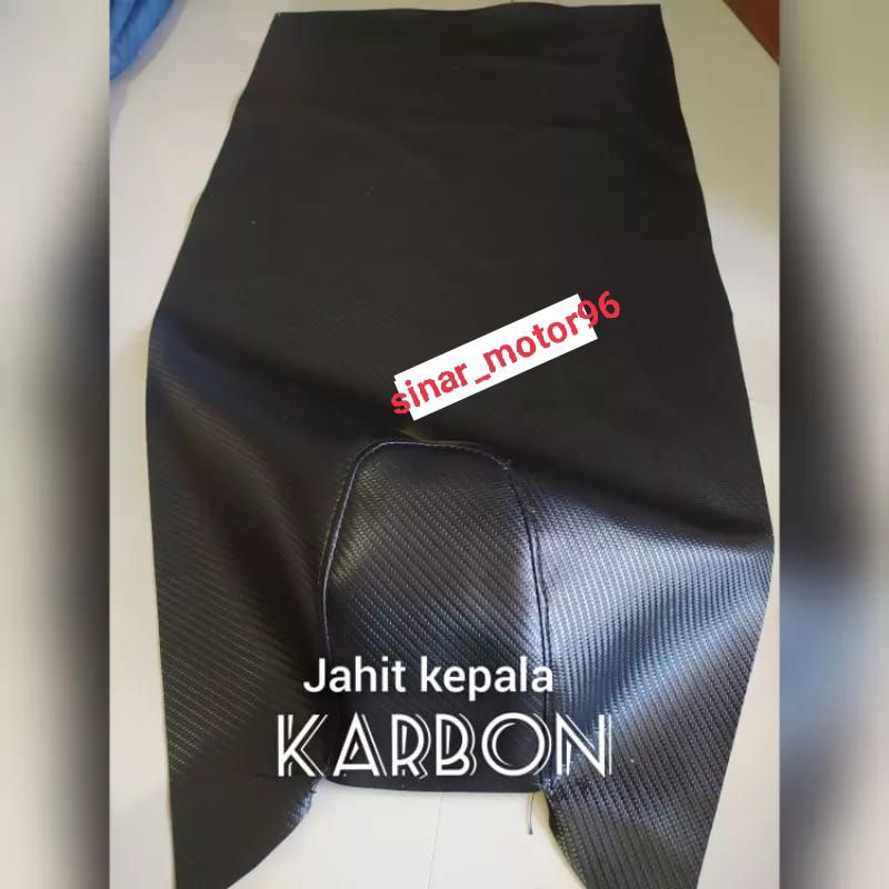 KULIT JOK LAPIS ALAS JOK MOTOR CARBON KARBON JUMBO VARIO125 VARIO 150 BEBEK DAN MATIC HIGH QUALITY