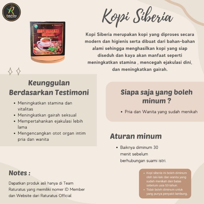 

Kopi Siberia