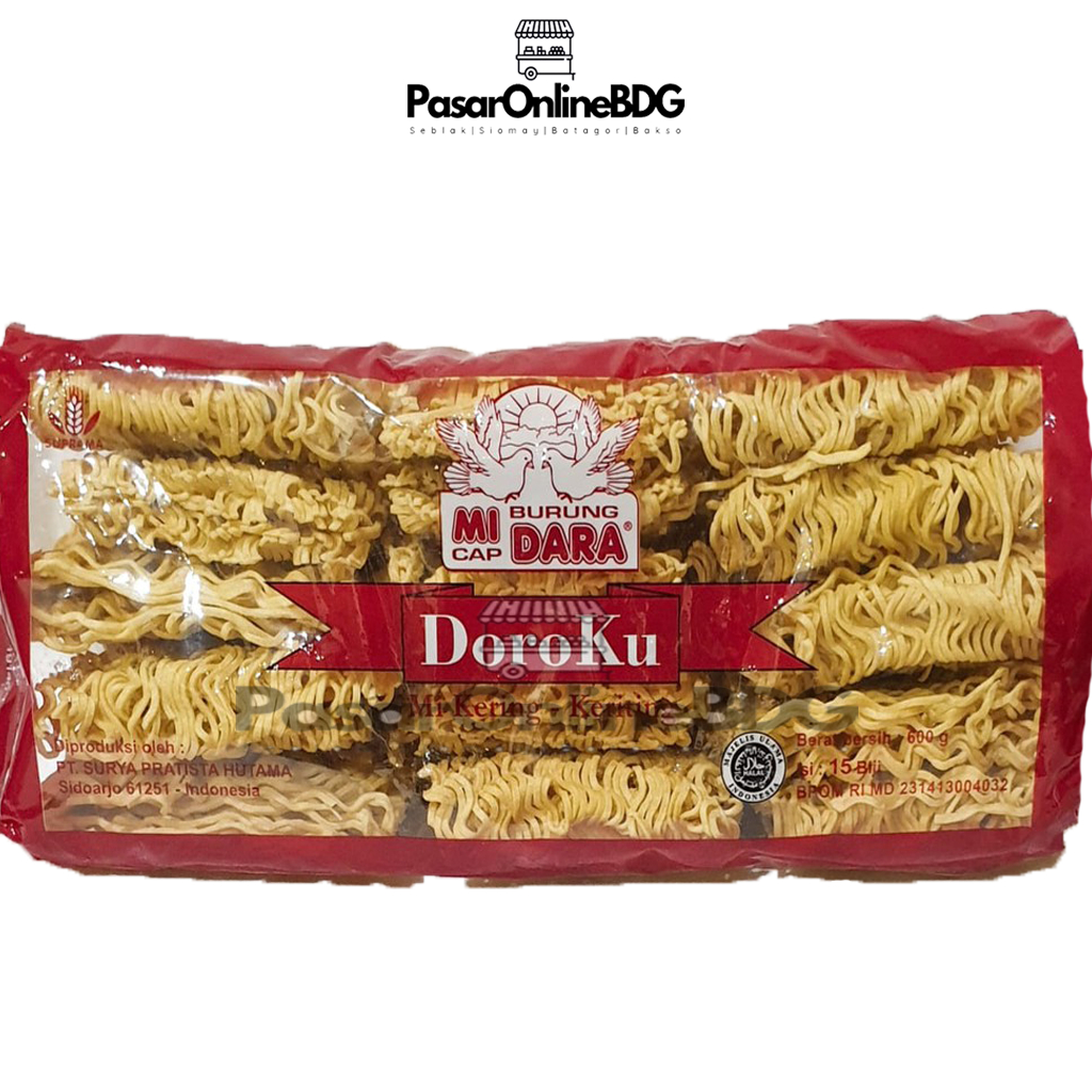 

Mie Burung Dara Doroku Isi 15 Pcs