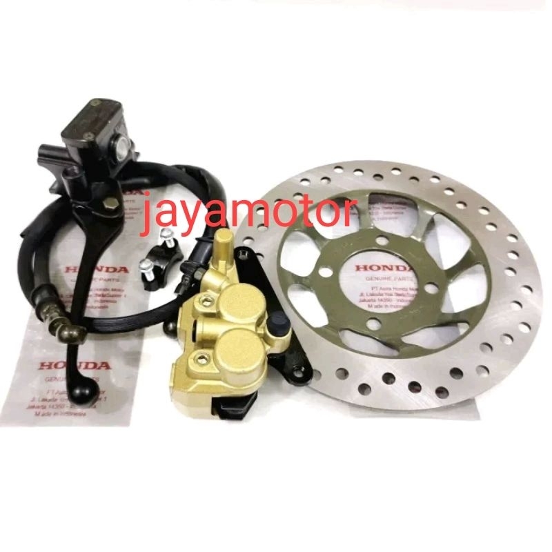 piringan cakram+selang rem+master rem set+kaliper depan Honda Supra X 125,karisma,Supra fit x,Supra