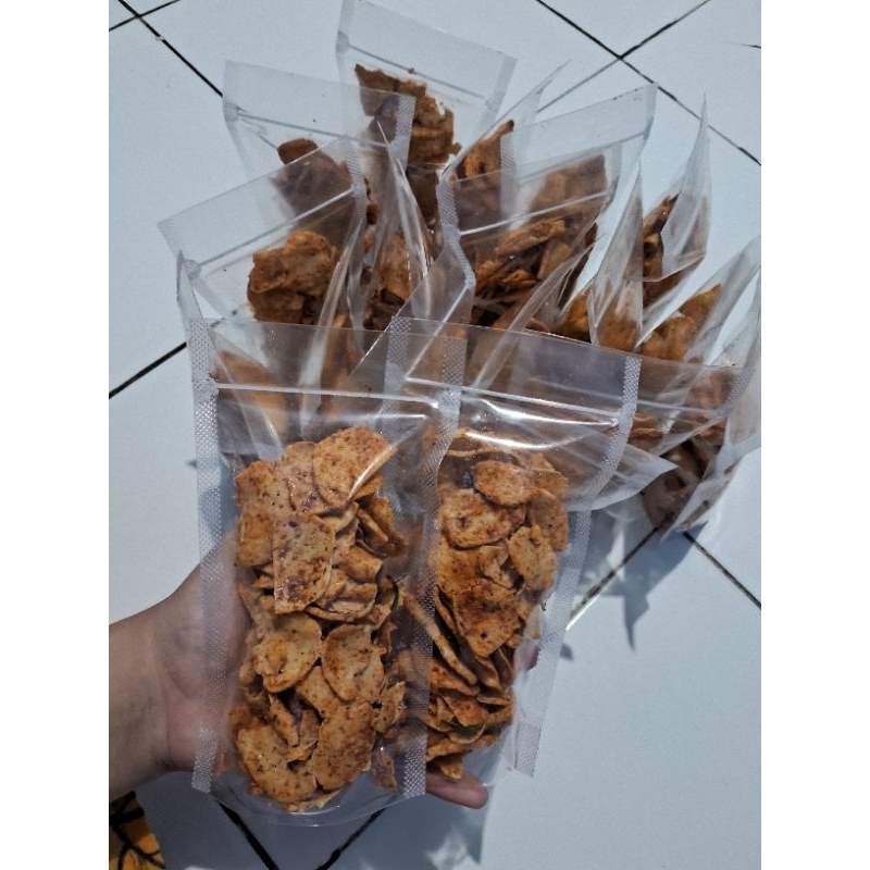 

Keripik Basreng daun Jeruk