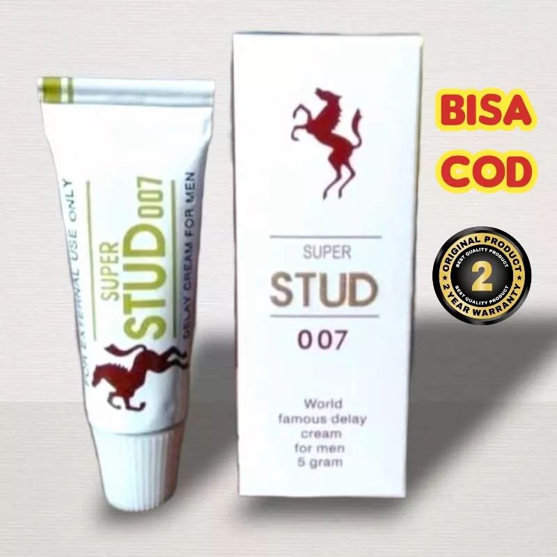 Obat kuat pria tahan lama oles stud cream 007 original