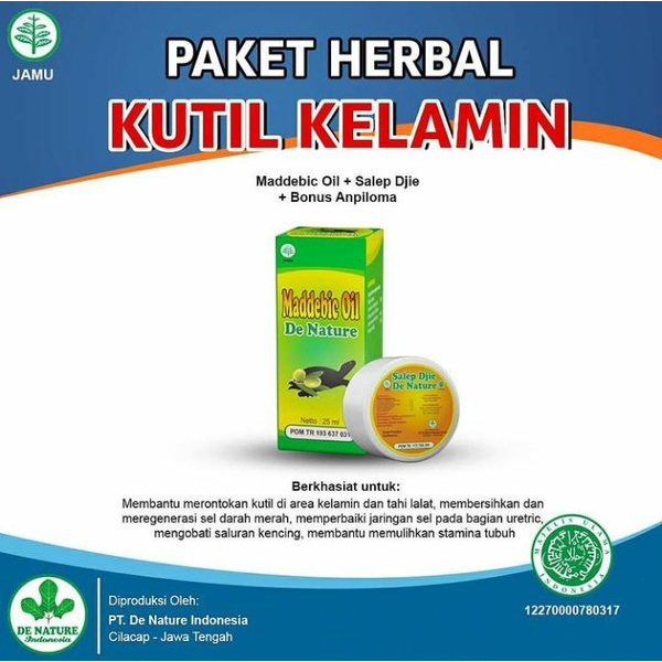 OBAT PERONTOK KUTIL KELAMIN PRIA DAN WANITA KONDILAMA VAGINA HERBAL