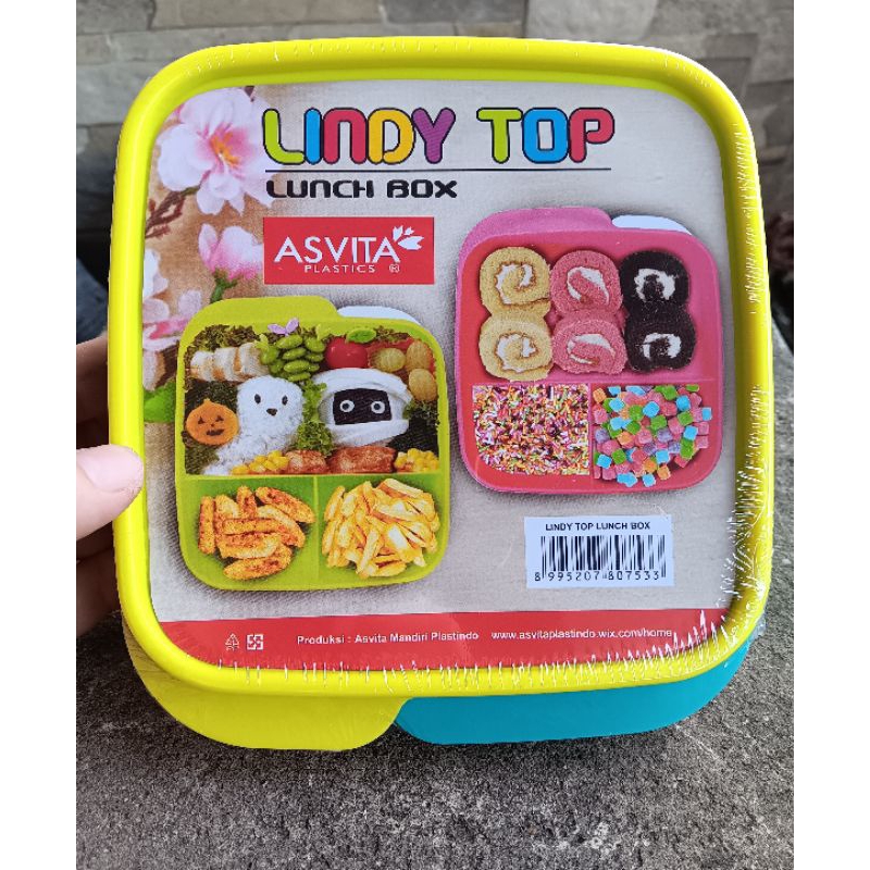Free dus/bubble wrap Lunch Box Asvita