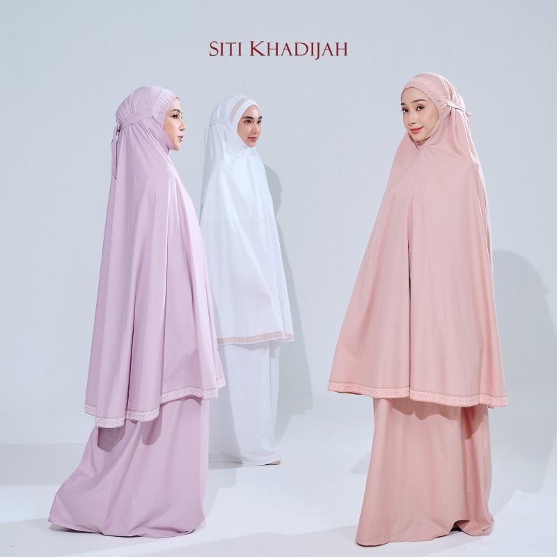 Mukena Siti Khadijah Broderie Isil