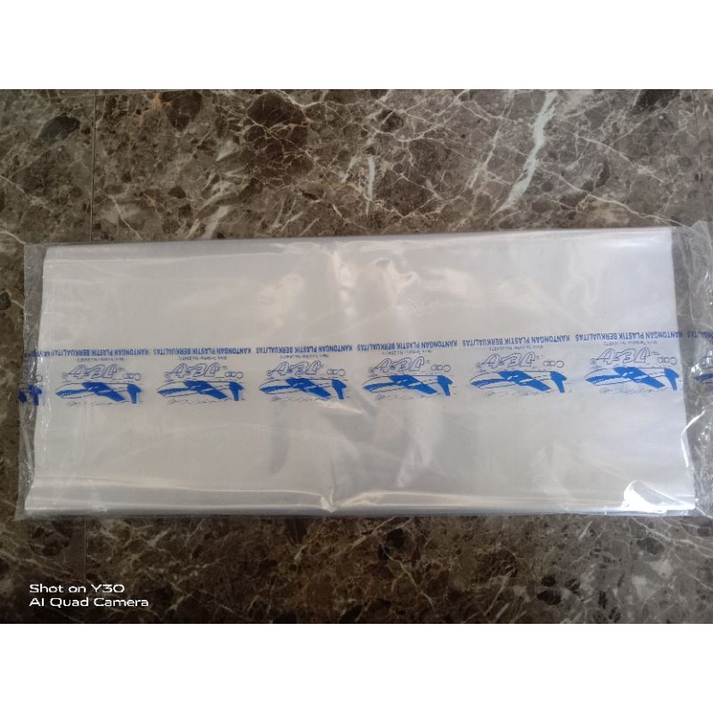 plastik roll pp / plastik roll pp tebal 0,03 lembar 60 panjang 50M cap jet