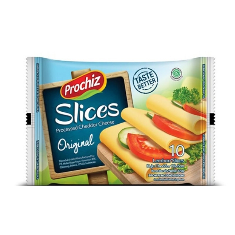 

PROCHIZ SLICEs keju lembaran isi 10 s