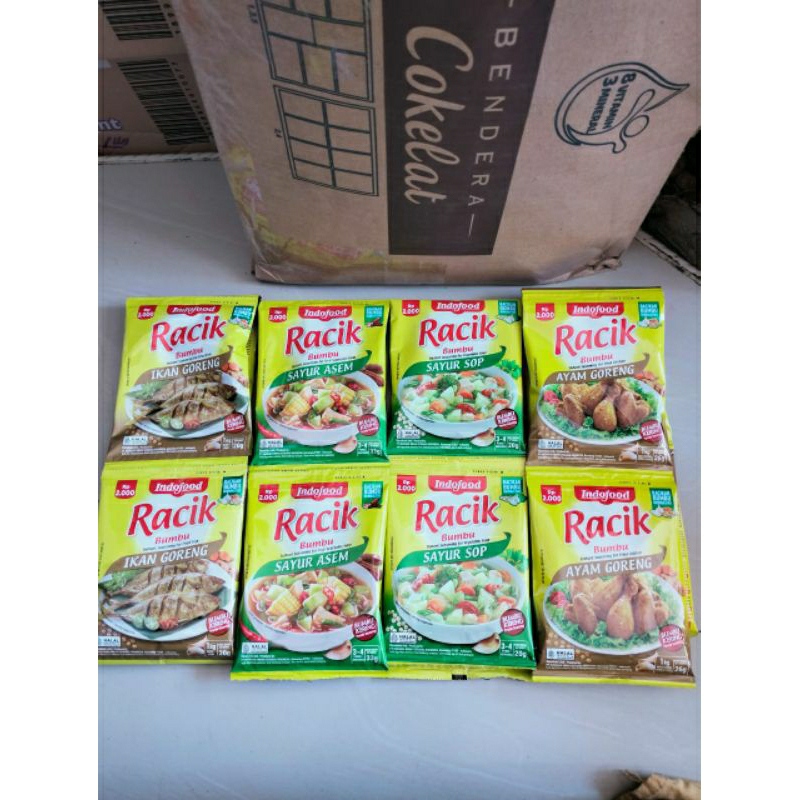 

BUMBU RACIK Ikan Goreng / Sayur Asem / Sayur Sop / Ayam Goreng