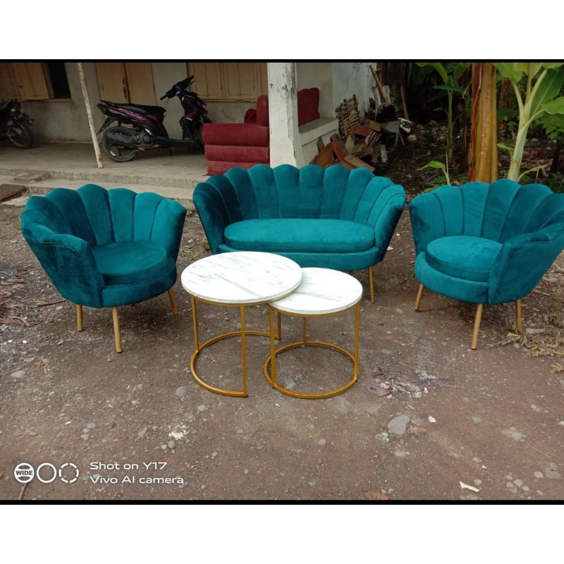 Sofa kerang satu set
