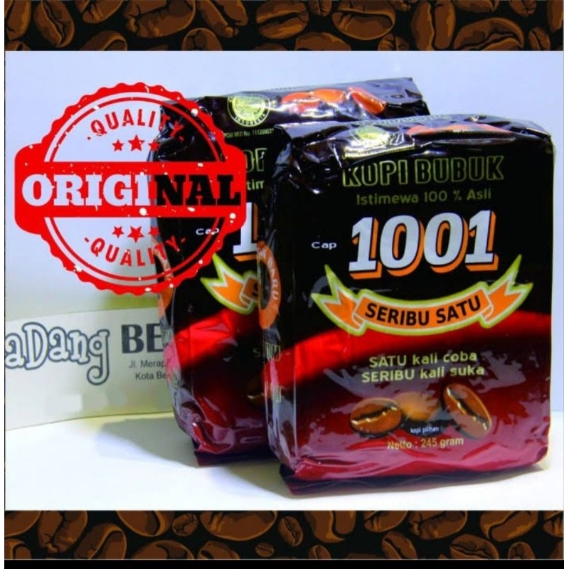 

kopi robusta 1001 bengkulu 245 gr