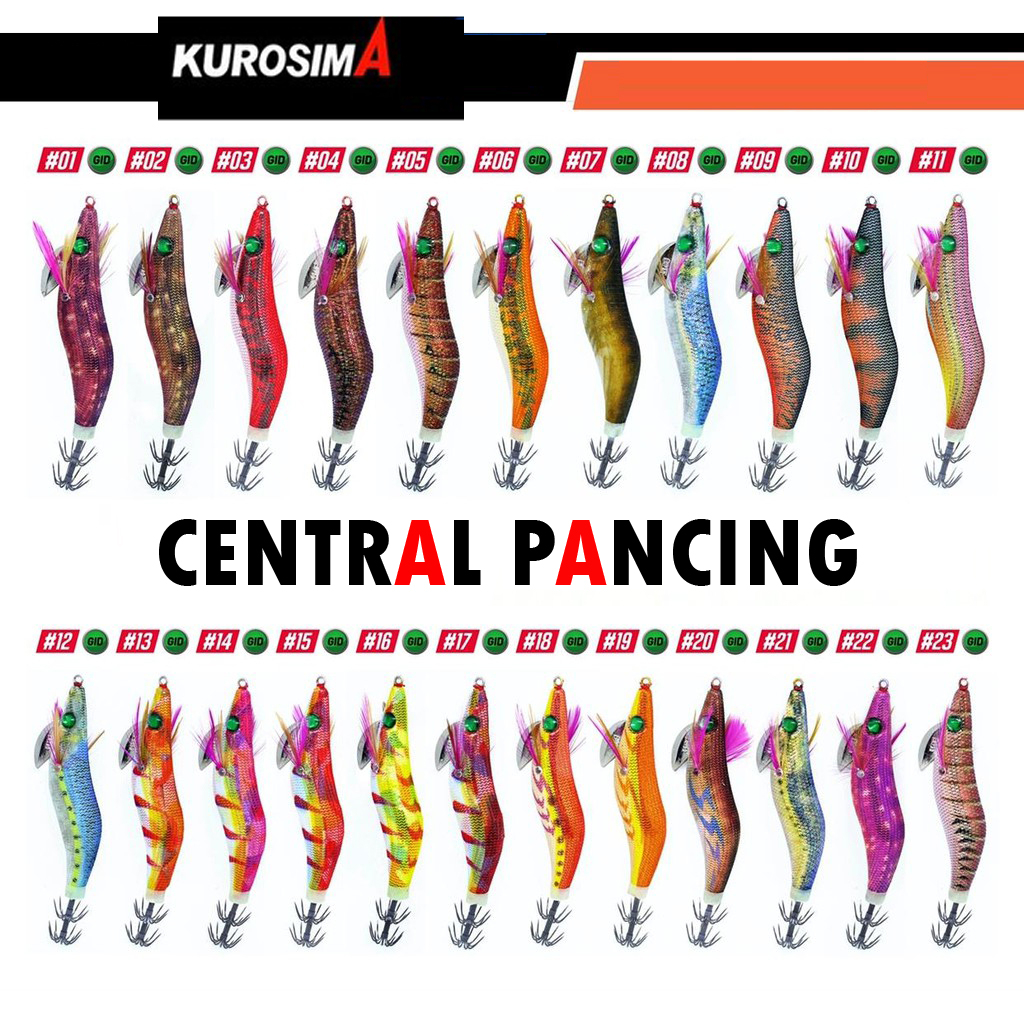 Egi umpan cumi Kurosima Rattle Glow In the Dark