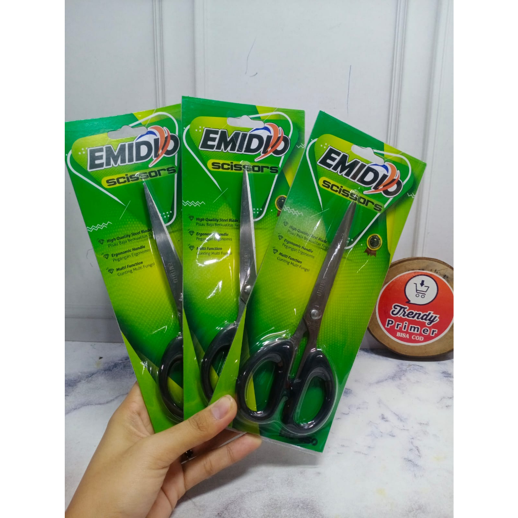 

Gunting medium hitam isi 6 pcs (165)