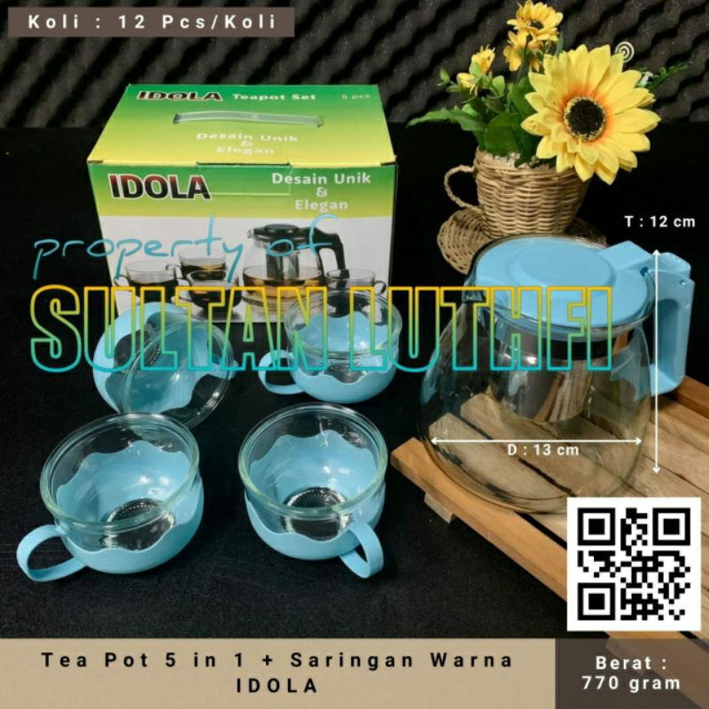 Teko Gelas Kopi Teh Set