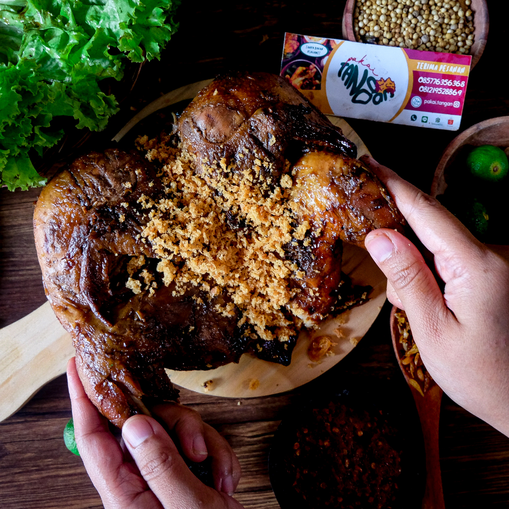 

AYAM BAKAR KREMES UTUH PAKAI TANGAN | BUMBU RESAP | BUMBU REMPAH | AYAM BAKAR ENAK