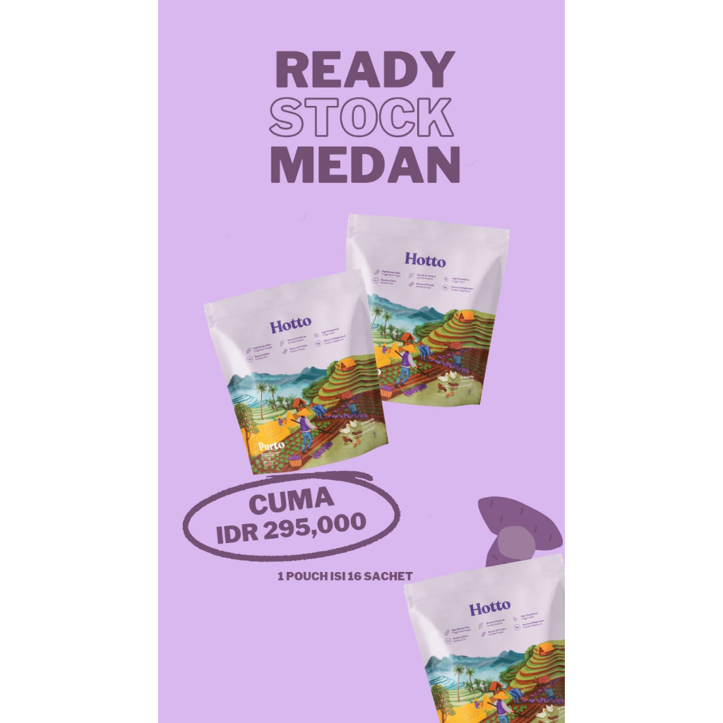 

Hotto Purto Pouch - READY MEDAN