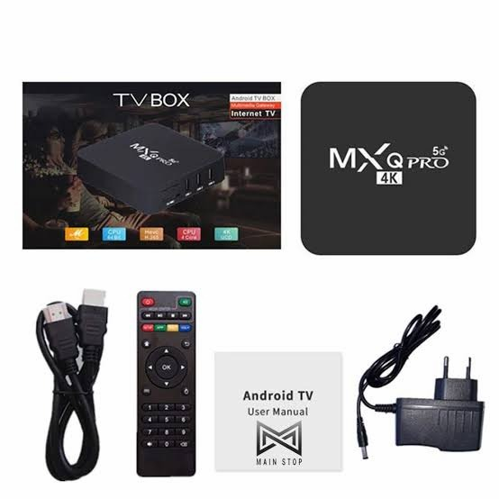 ANDROID 10 SMART TVBOX  RAM 2GB ROM 16GB MXQ PRO 5G 4K