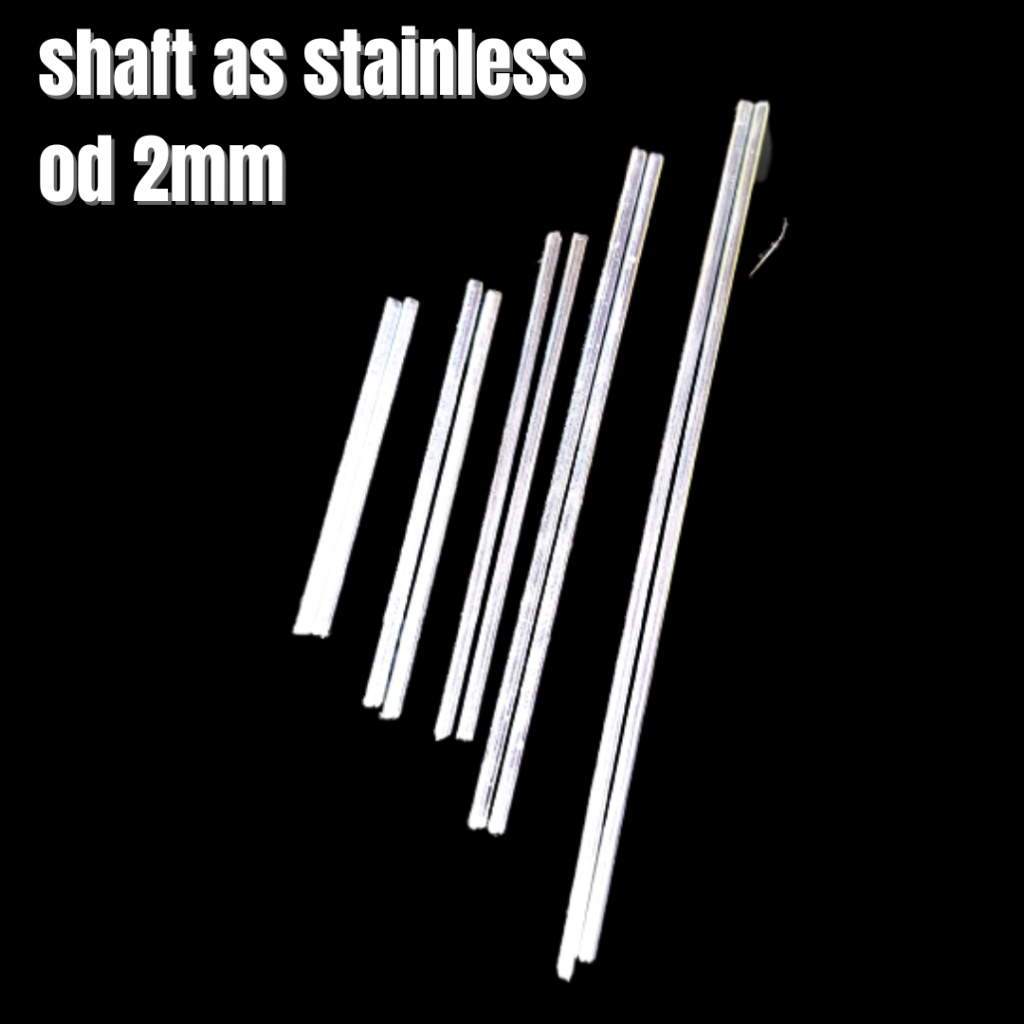 Batang AS Shaft Stainless Steel diameter 2mm