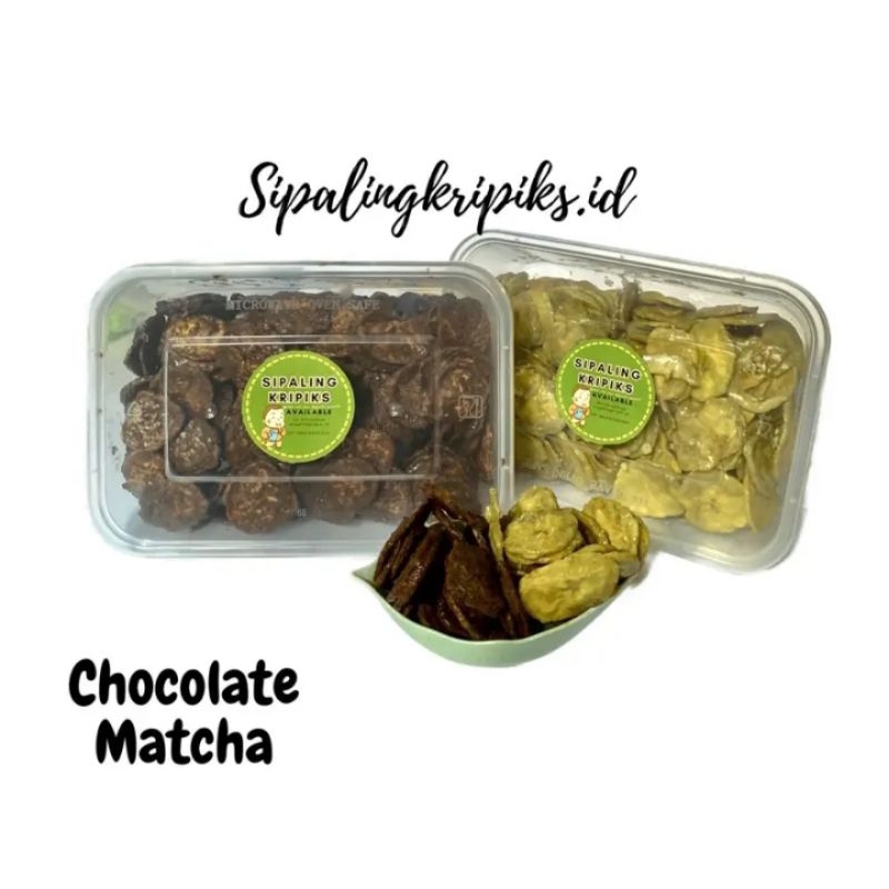 

KERIPIK PISANG LUMER CHOCO MATCHA