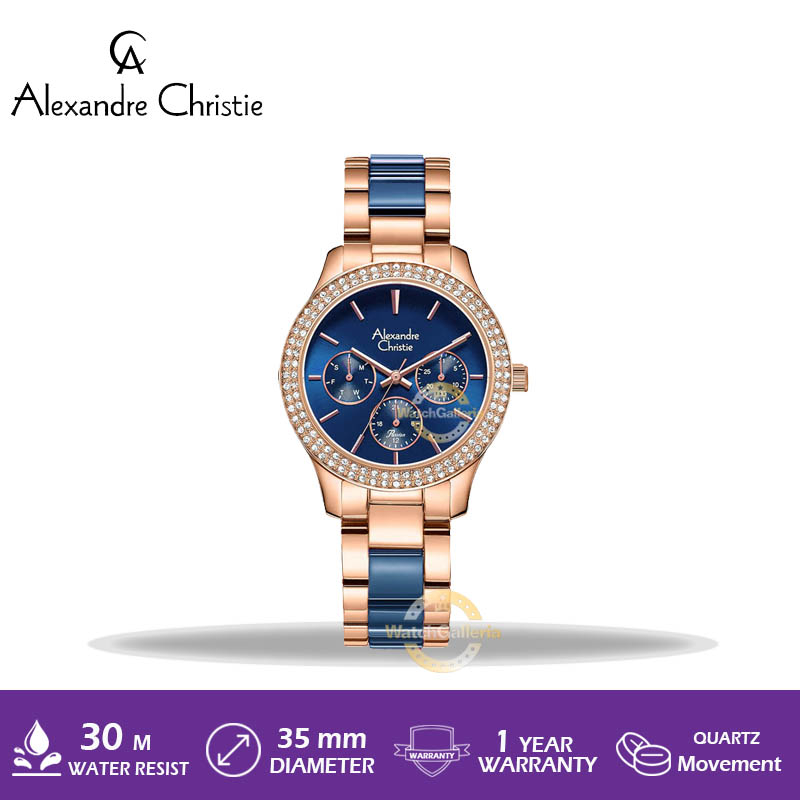 Jam Tangan Alexandre Christie AC 2914 BF BRGBU AC2914 Original