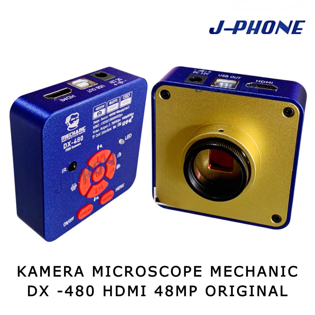 KAMERA MICROSCOPE MECHANIC DX-480 HDMI 48MP ORIGINAL