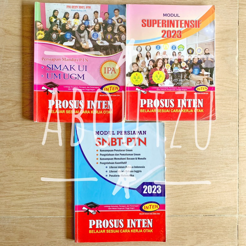 PRELOVED Buku UTBK SNBT dan Ujian Mandiri (SIMAK UI dan UM UGM) Inten 2022/2023