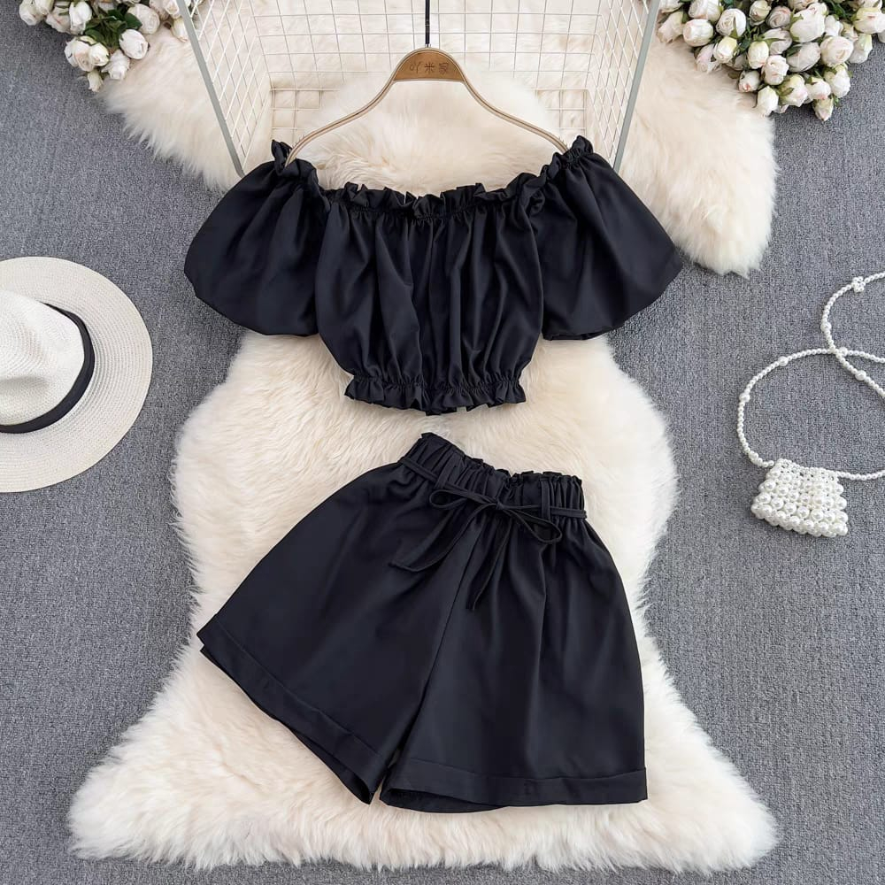 [HNFK] Stelan Nono / Stelan Wanita Simple Kekinian / One Set Wanita Dewasa / Baju Wanita Terbaru / S