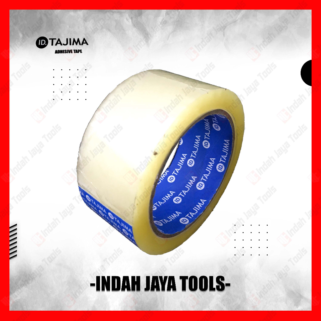 

TAJIMA Lakban Bening Coklat 2 inch 90 Yards - Selotip Perekat OPP Tape