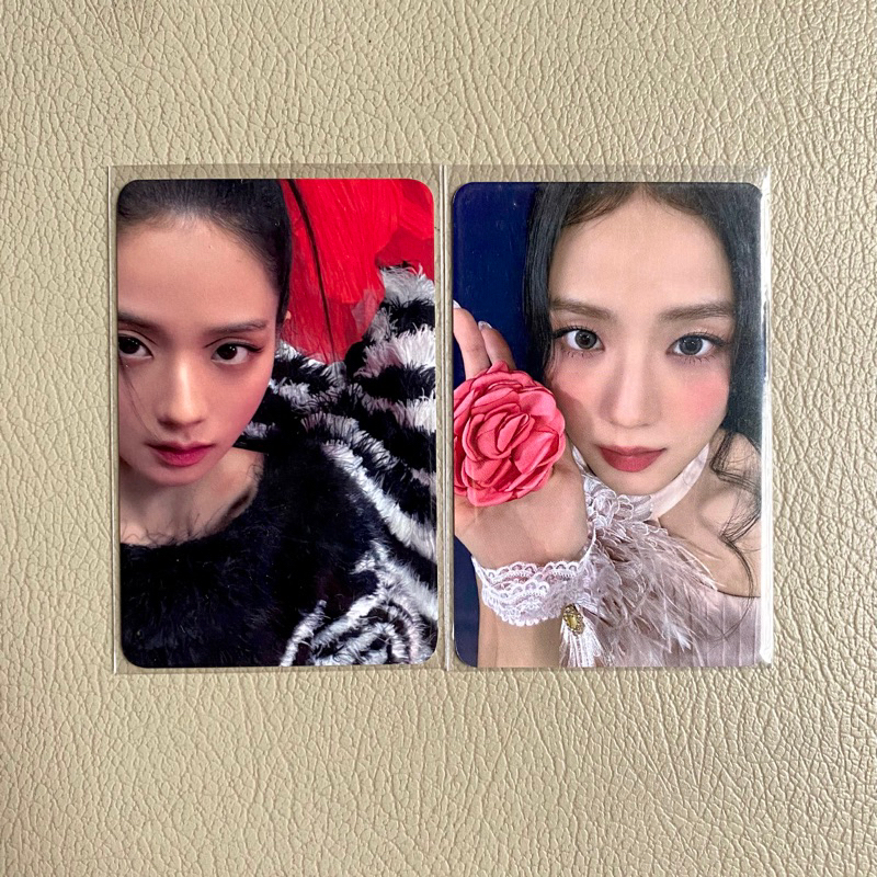 BLACKPINK JISOO FANSIGN PC — me flower solo ktown4u fansign fs ld luckydraw lucky draw coex official