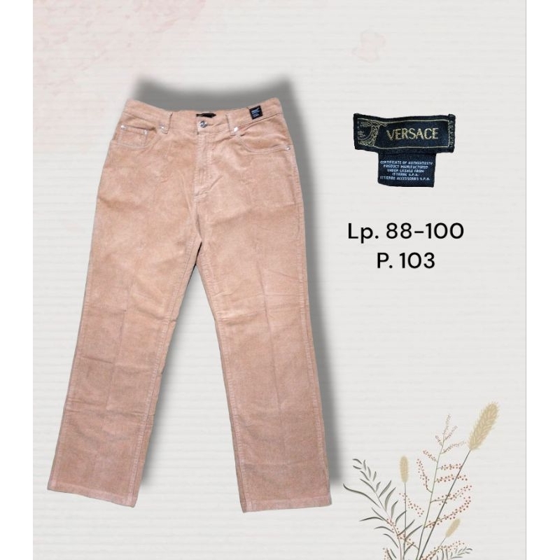 Thrift/Preloved Celana Cowok Corduroy Chinos Brand