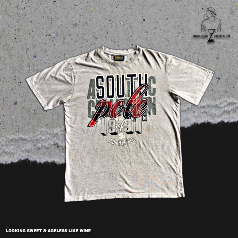 T-Shirt South Pole Big Logo Bordirment