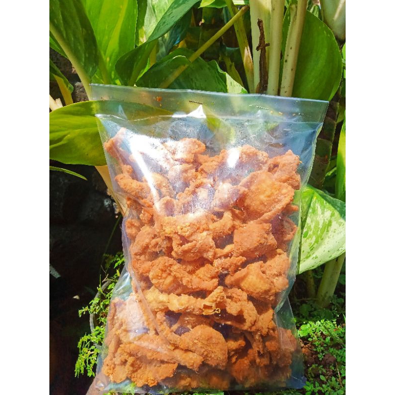 

KULIT AYAM KRISPI ISI 250GRAM/MAKANAN KHAS BANDUNG MURAH