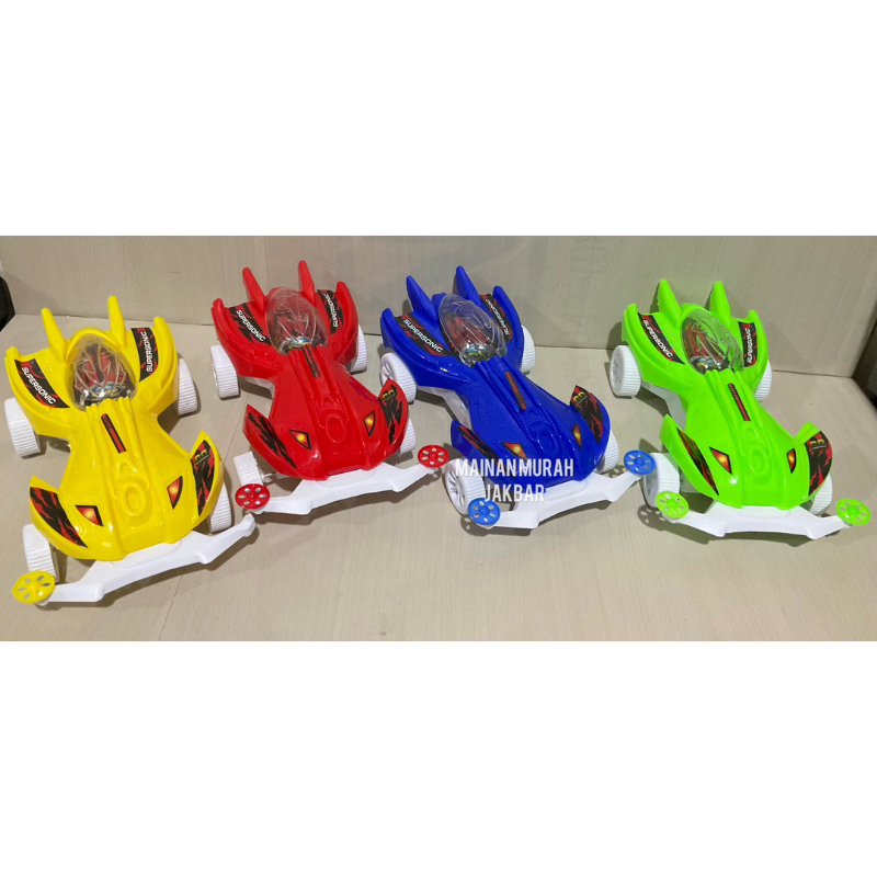 MAINAN ANAK MOBIL TAMIYA TARIK JALAN LAMPU LT 115