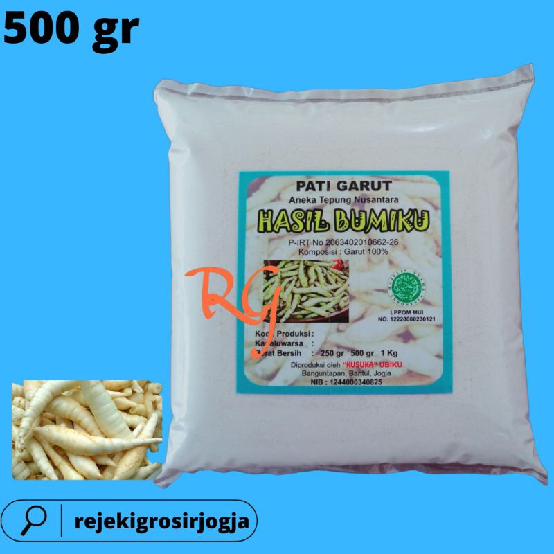 

Tepung PATI asam lambung gluten free/ Tepung PATI GARUT 500 gram/PATI Angkrik/PATI irut /Tepung MAAG