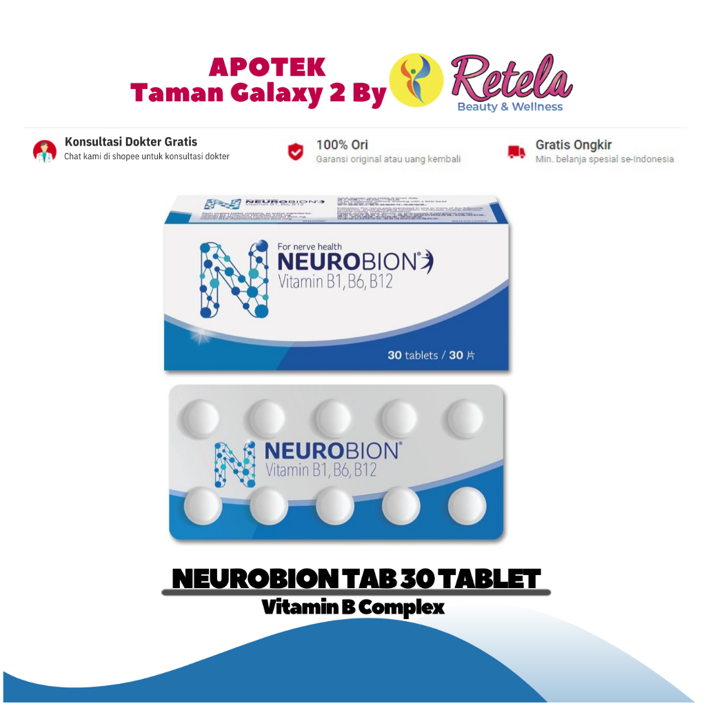 NEUROBION TABLET 1 BOX 3 STRIP / VITAMIN B COMPLEX