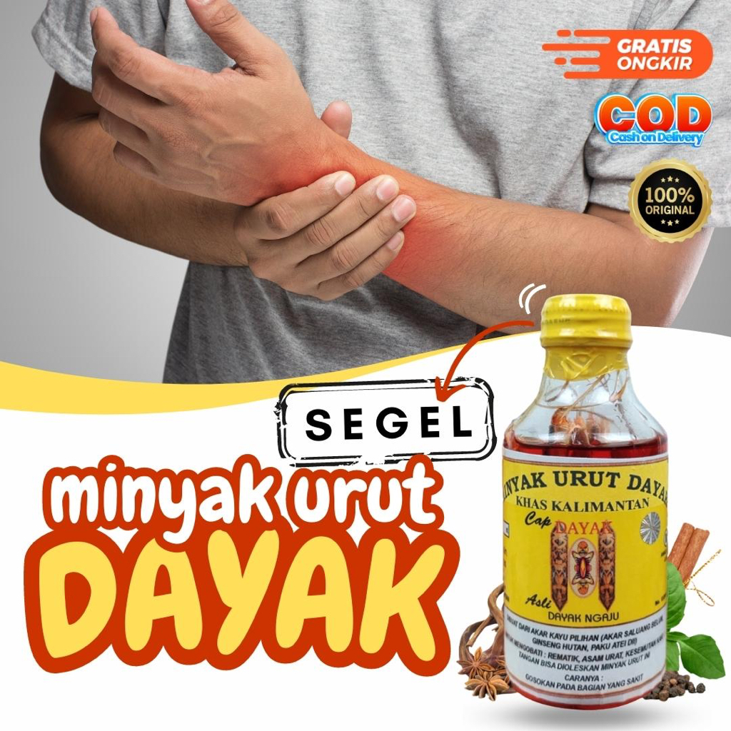 [ASLI] Minyak Urut Dayak - Minyak Urut Ida Dayak Minyak Urut Ibu Ida Asli Kalimantan Ori Minyak Urut