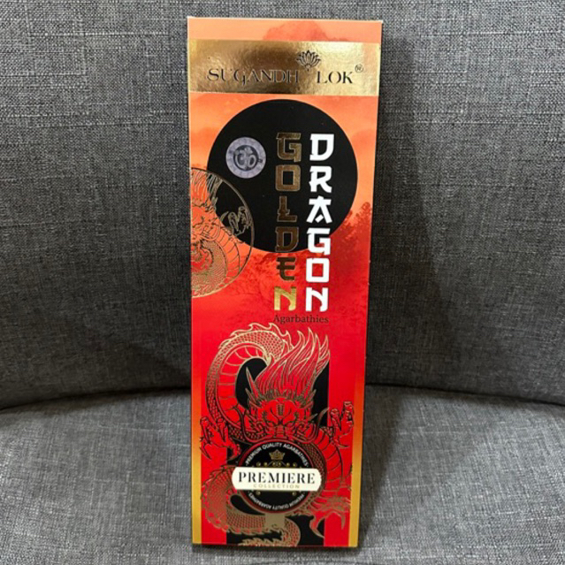 Dupa India Sugandh Lok Golden Dragon Premium "Tulasi"