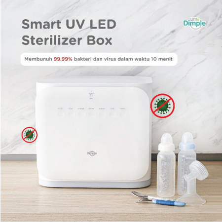 Little Dimple Smart UV LED Sterilizer Box / UV Steril box / Alat Steril Botol