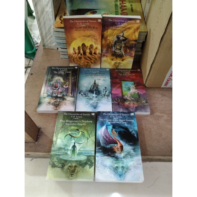 NARNIA by CS LEWIS buku ORIGINAL fullset buku ORIGINAL