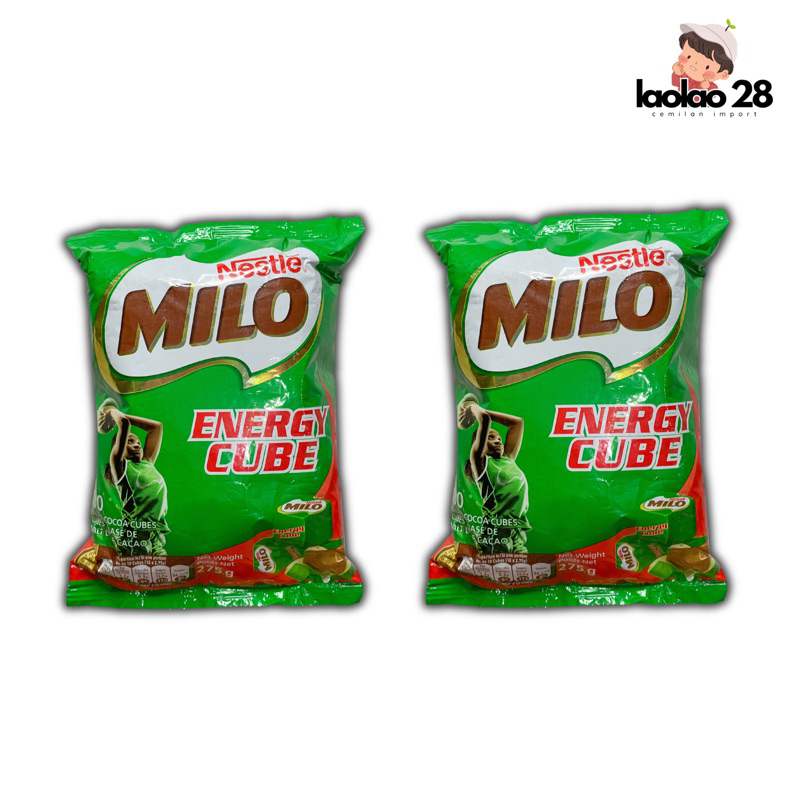 Milo Cube Malaysia Nestle 200 pcs ( 2 pack )